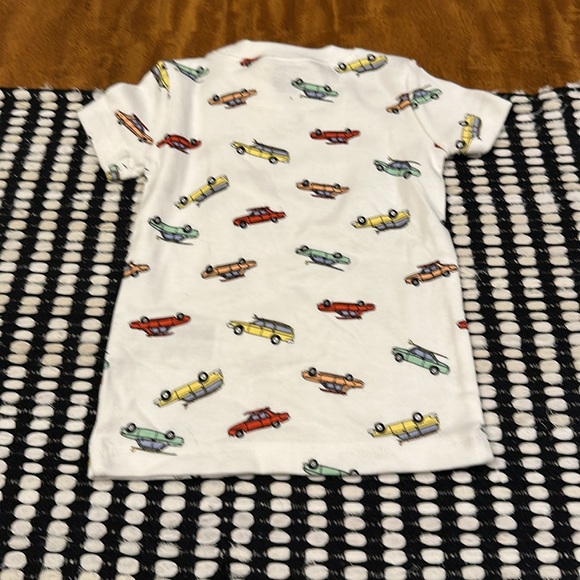 JANIE and JACK GOOD NIGHT SHORT PAJAMAS IN SURF CARS - Picture 6 of 14